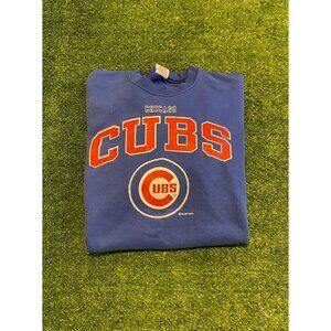 Jerzees Blue Chicago Cubs Sweatshirt